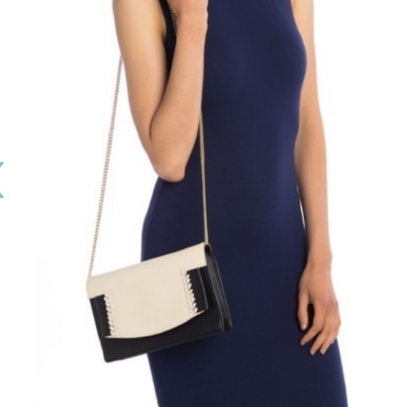 Danielle Nicole cocktail purse / gold crossbody strap NWOT - Picture 9 of 9